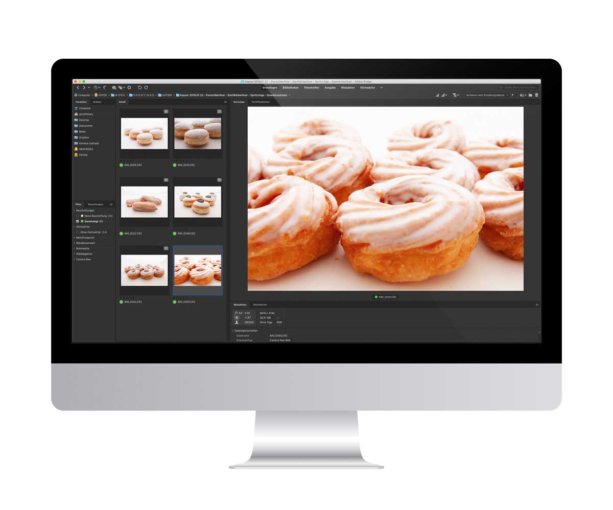 ideenglanz.de » Webdesign | Grafikdesign | Fotos & Film » Bäckerei & Konditorei Kayser