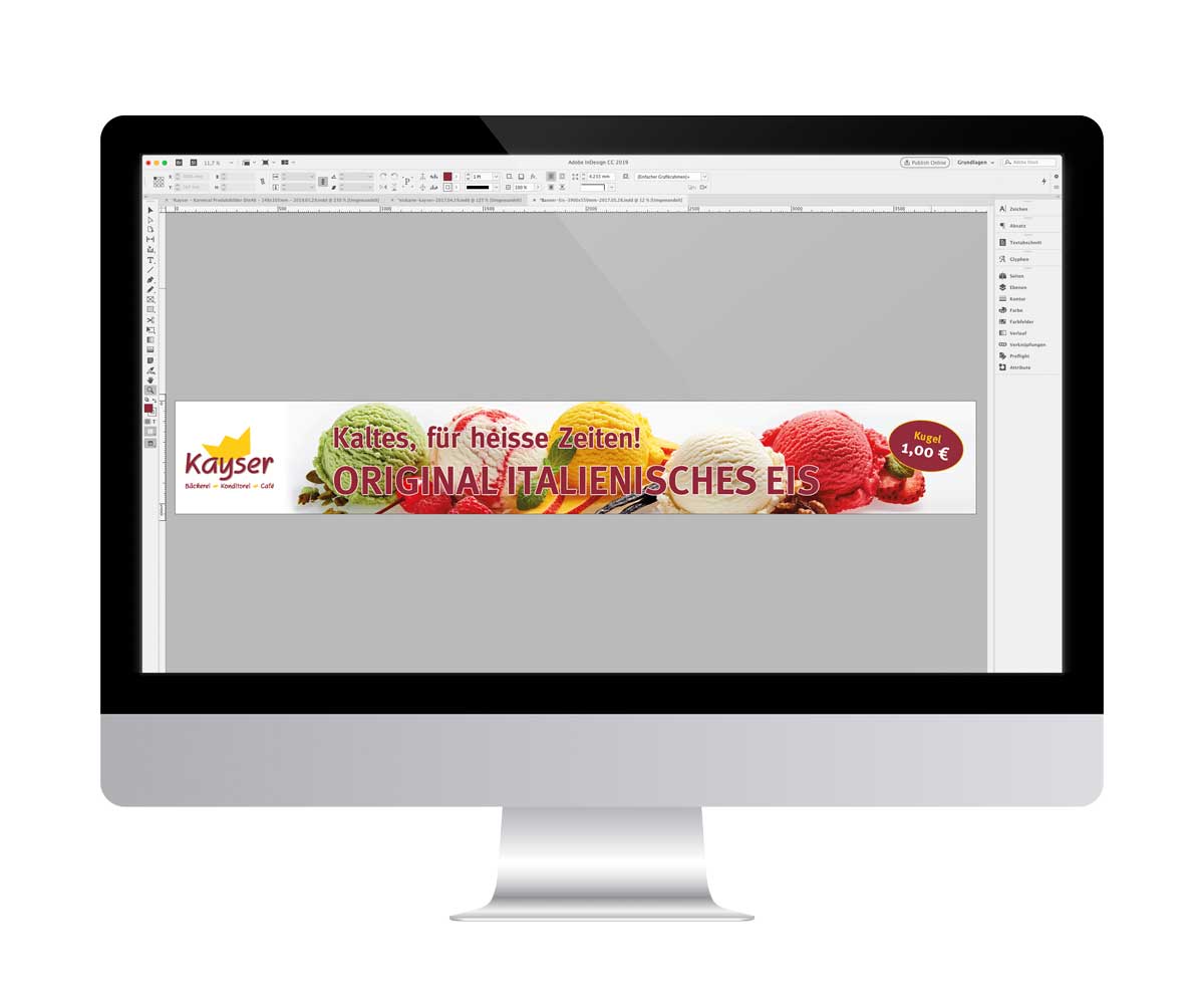 ideenglanz.de » Webdesign | Grafikdesign | Fotos & Film » Bäckerei & Konditorei Kayser